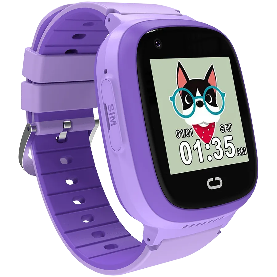 CANYON kids watch Sunny KW-48 Video 4G GPS Games&Music Violet — фото 3