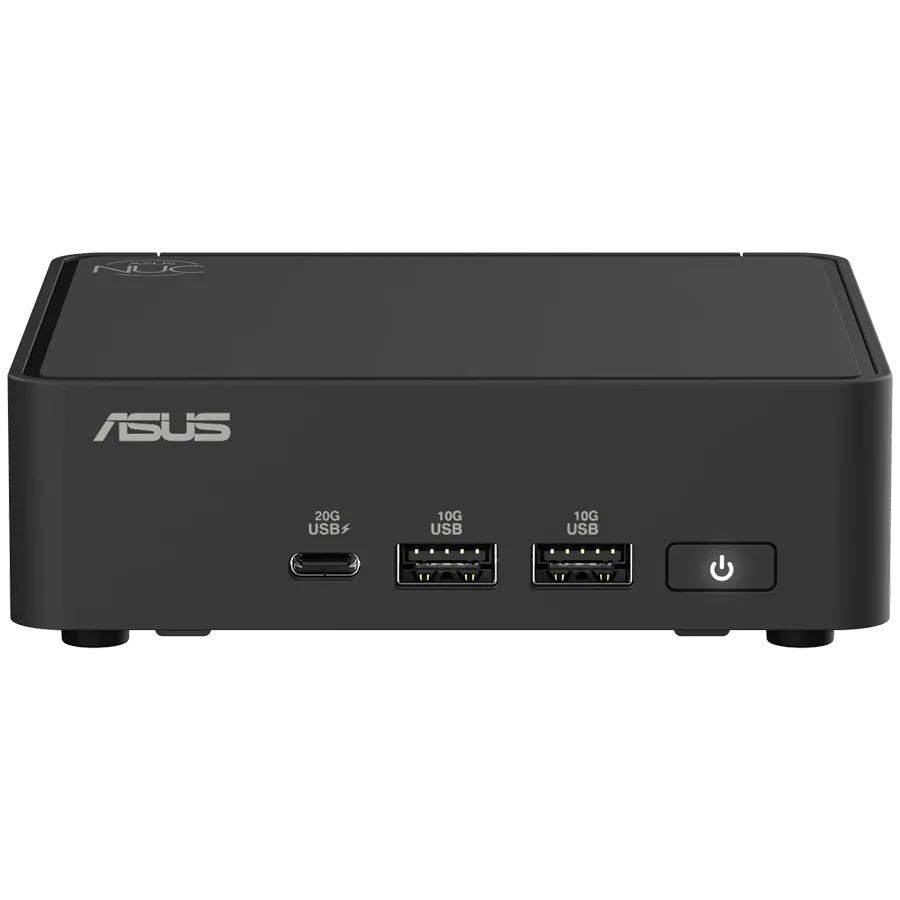 ASUS NUC 15 PRO/RNUC15CRKU500002/Ultra 5 225H 28W/Intel Arc graphics/no RAM/no Storage/Intel Wi-Fi 7 BE201/USB Total - 7/4 USB Type-A/3 USB Type-C (1x USB3.2 + 2x TB4)/2x HDMI 2.1/Support Displays - 4x 4K/no OS/EU Cord/Kit (L6)/Slim/EAN:4711387949856