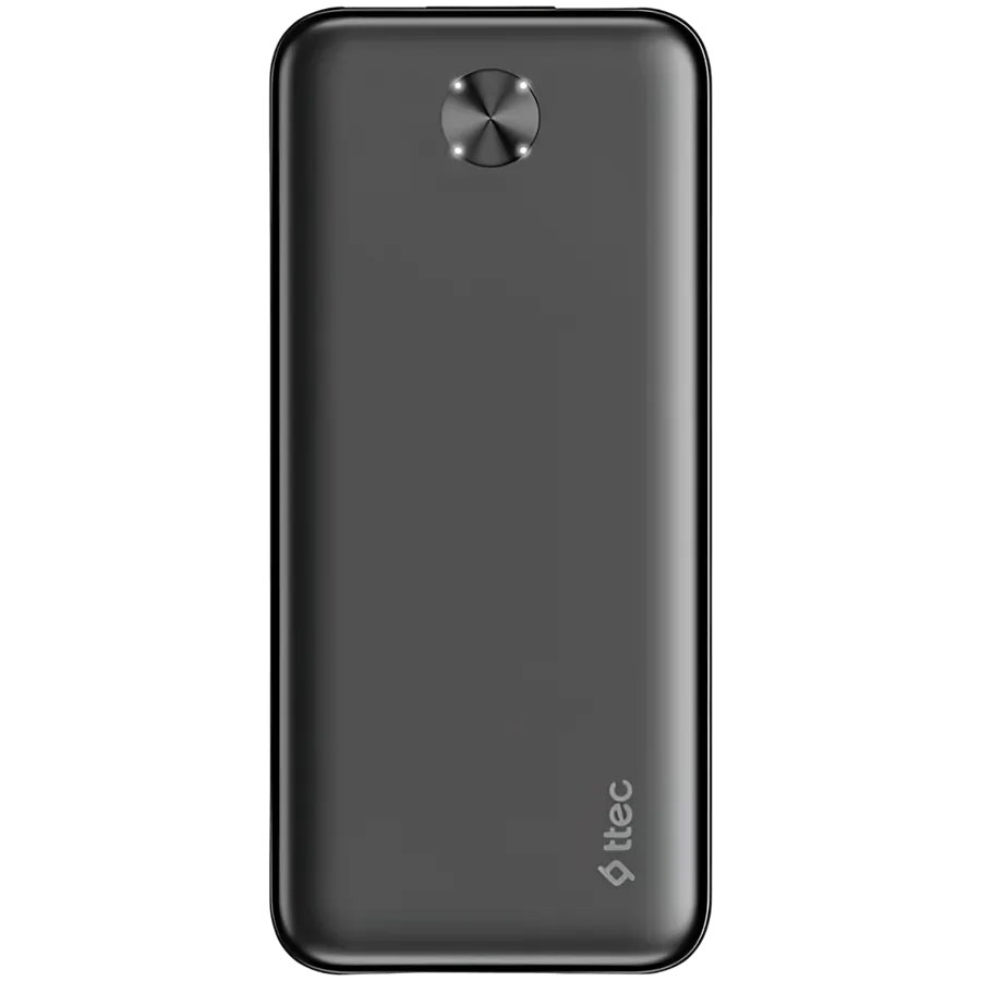 ttec ReCharger 10.000mAh Powerbank Black — фото 2