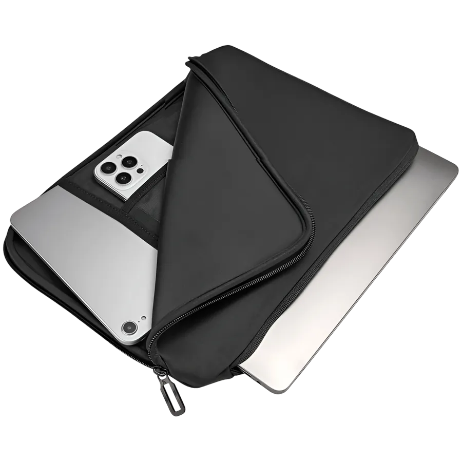 DOPPIO SLEEVE LAPTOP 13"/14" NERO — фото 4