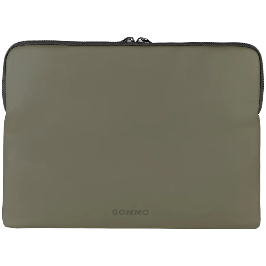 TUCANO GOMMO SLEEVES FOR Laptop 14”/ MacBook Pro 14” Military Green — фото 2