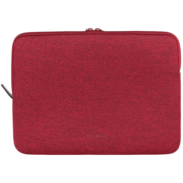 TUCANO MELANGE SLEEVES FOR MacBook Air 15 (2023)/ MacBook Pro 15 (2016-2019)/ Laptop 14/ Laptop 13 Burgundy — фото 3