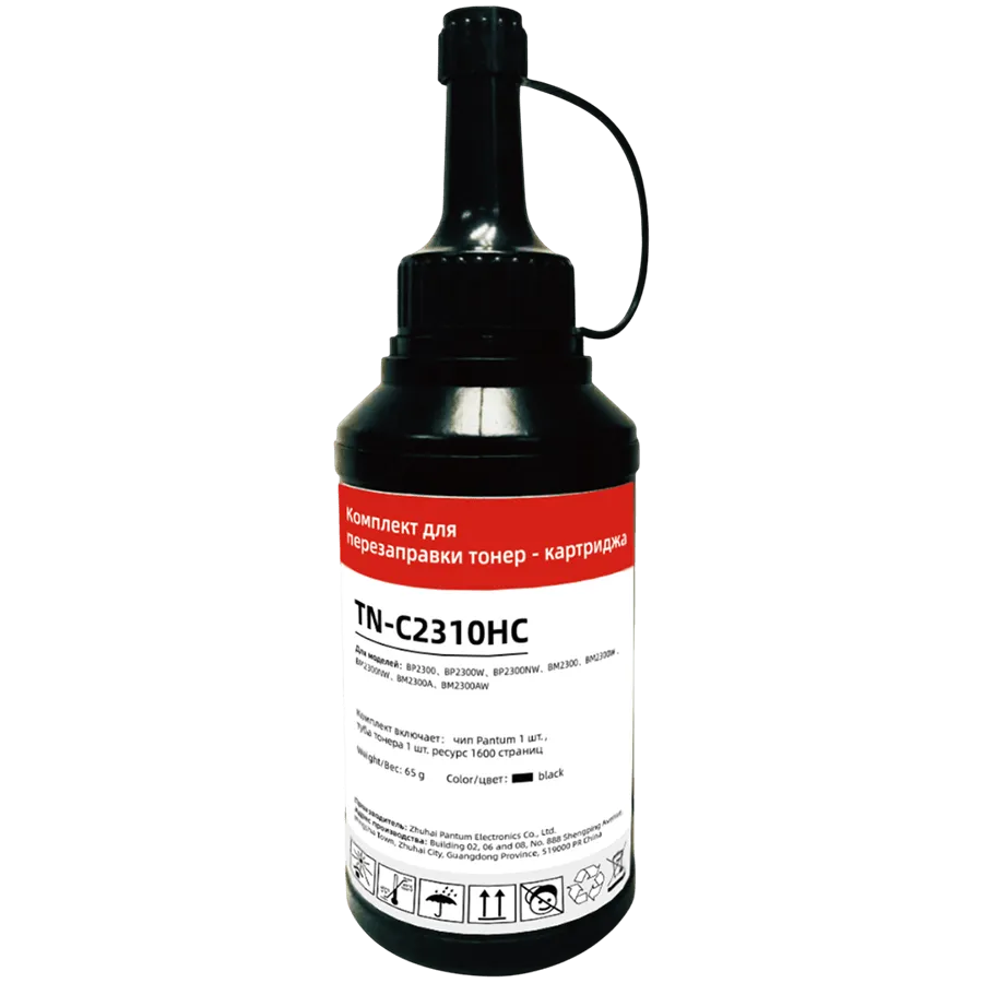 Pantum TN-C2310HC Refill kit (1 chip + 1 bottle of toner powder), 1600 pages (use for TL-C2310H cartridge)