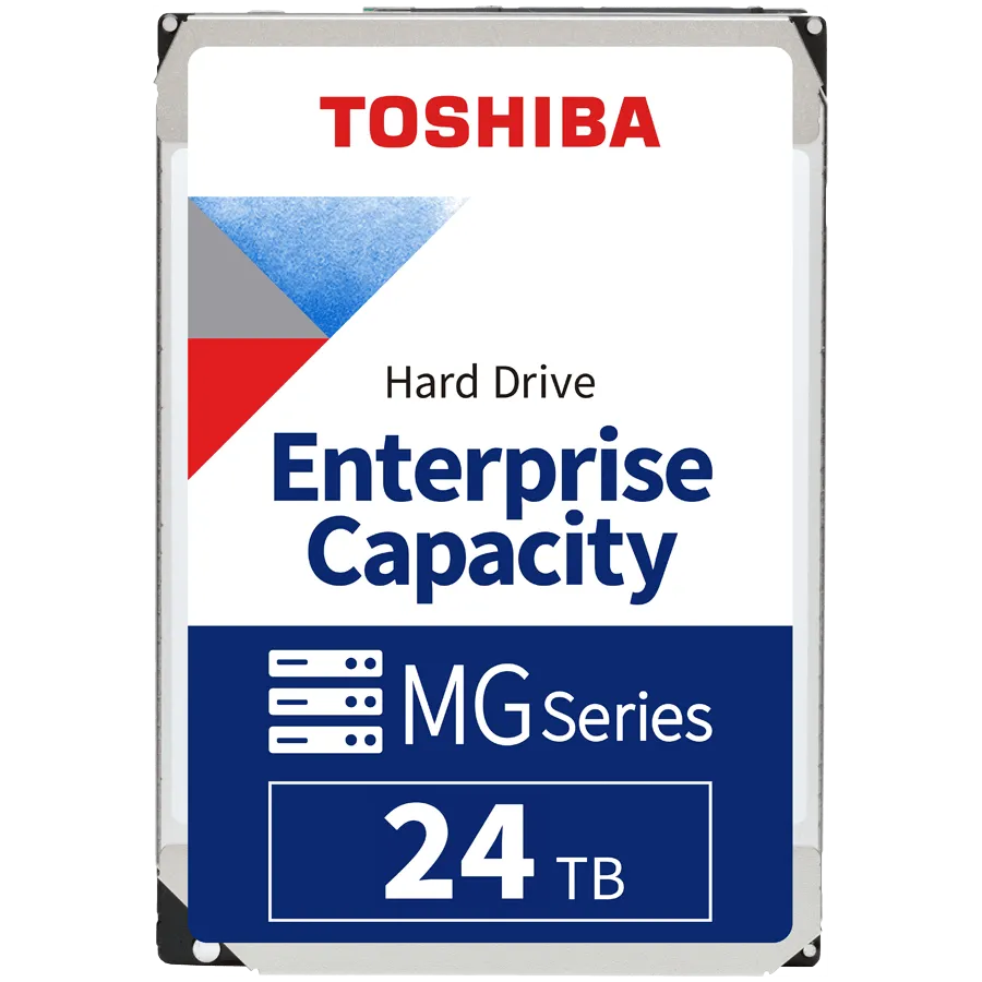 HDD Server TOSHIBA MG11 24TB MAMR 512e, 3.5'', 1024MB, 7200RPM, SATA, SKU: HDEB034GEA51F