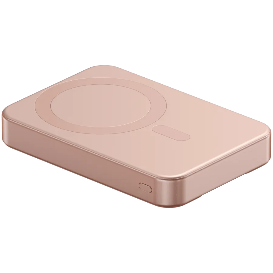 SATECHI Qi2 10K Magnetic Power Bank with Stand (Desert Rose) — фото 3