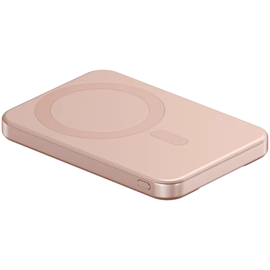 SATECHI Qi2 5K Magnetic Power Bank with Stand (Desert Rose) — фото 3