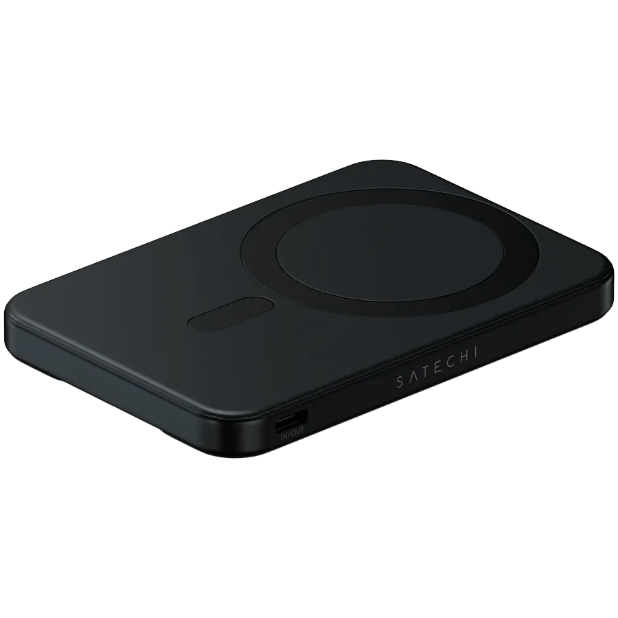 SATECHI Qi2 5K Magnetic Power Bank with Stand (Black) — фото 3