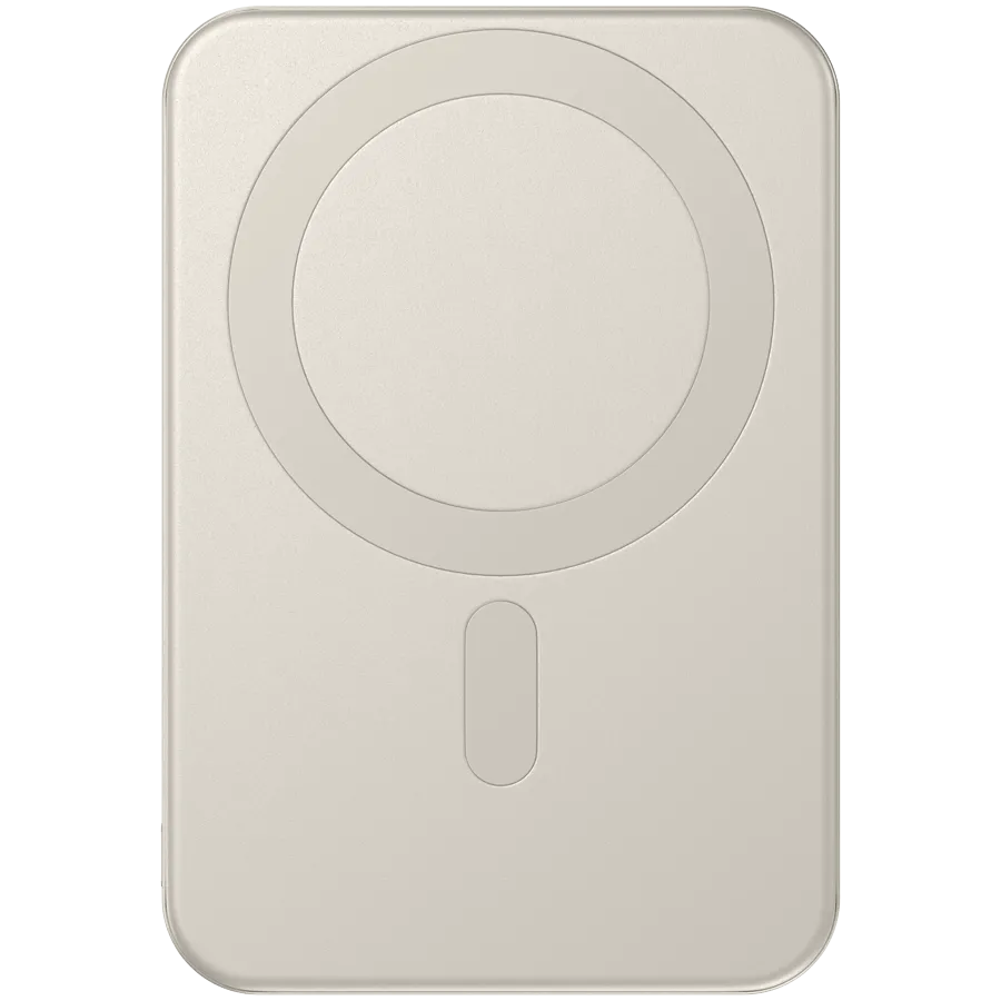 SATECHI Qi2 5K Magnetic Power Bank with Stand (Sand) — фото 4