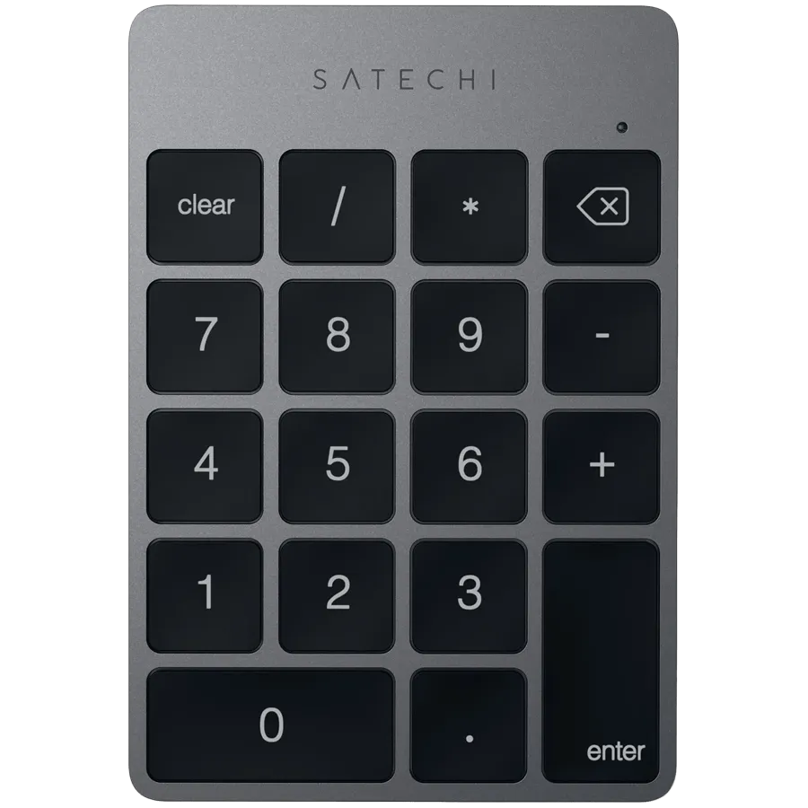 SATECHI Slim Wireless Keypad (Space Gray)