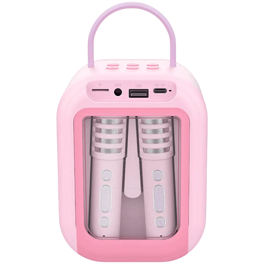 ttec VocalMate Portable Wireless Child Karaoke Set,Balerina Pink — фото 5