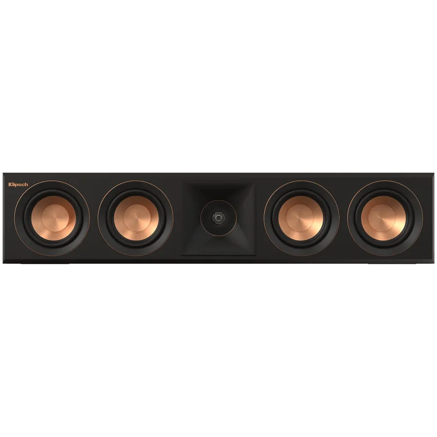 Klipsch Reference Premiere RP-404C II Center Channel Speaker, Ebony, Single