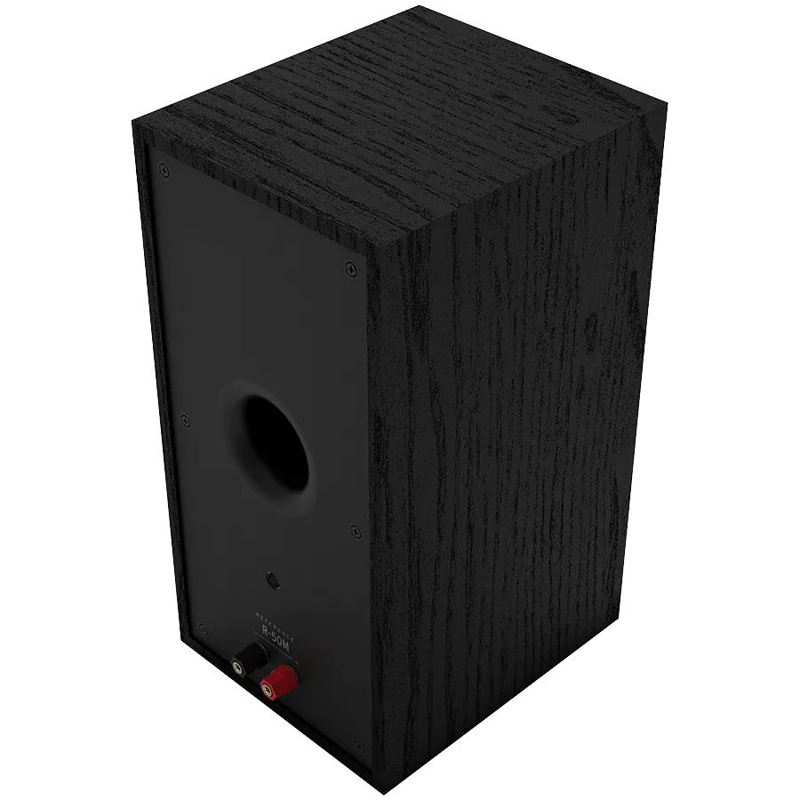 Klipsch Reference R-50M Bookshelf Speakers, Black, Pair — фото 5