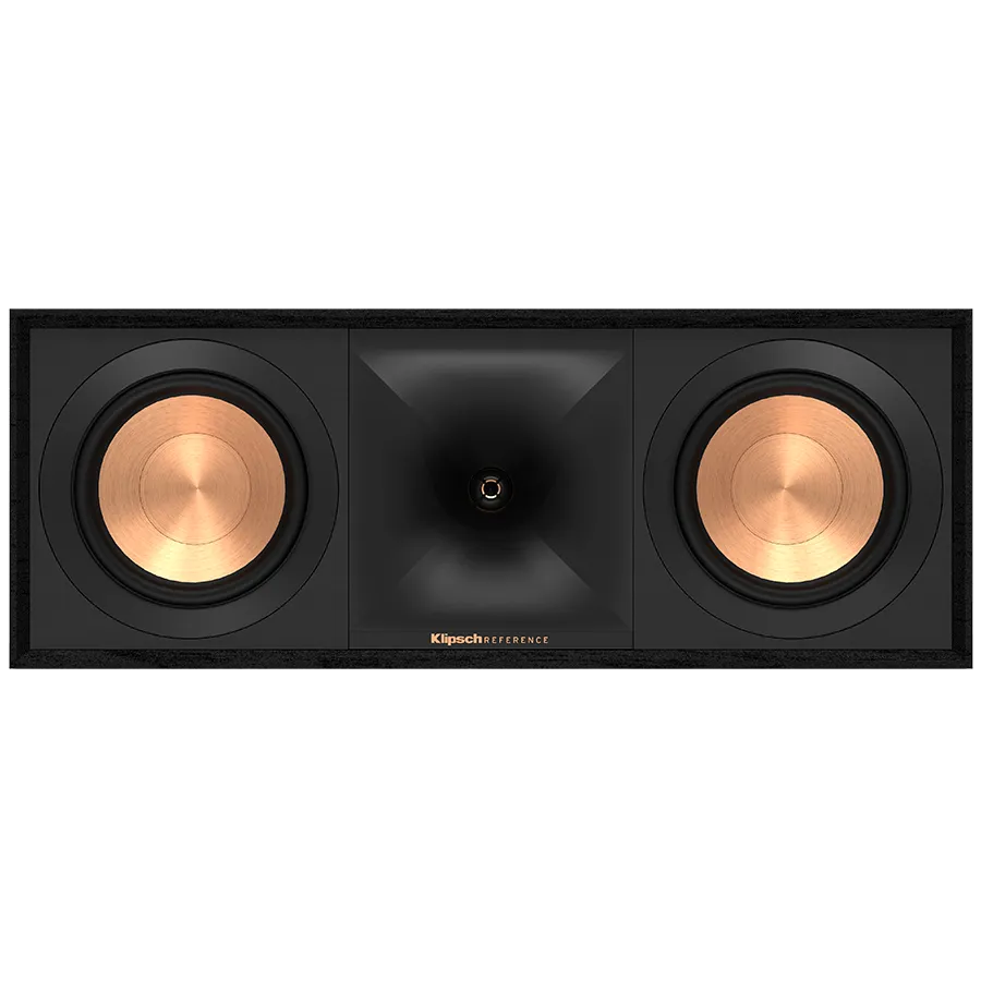 Klipsch Reference R-50C Center Channel Speaker, Black, Single
