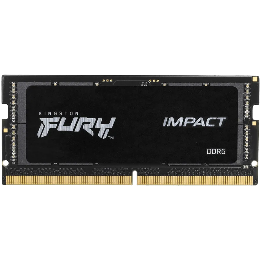 Kingston DRAM 16GB 6400MT/s DDR5 CL38 SODIMM FURY Impact XMP