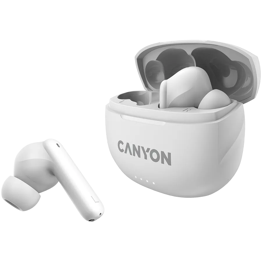 CANYON headset TWS-8  ENC White — фото 2