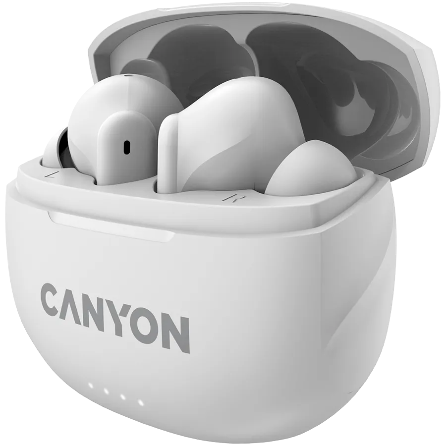 CANYON headset TWS-8  ENC White — фото 3