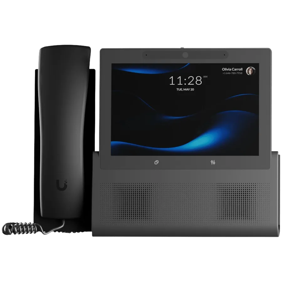 Ubiquiti UT-G3-Handset Wireless handset which supports clear, high-quality audio for G3 Touch Phones, 0.96" display with battery life and signal strength indicators, Low-latency, HD audio quality two-way communication