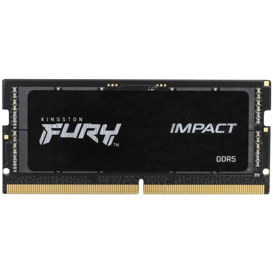 Kingston DRAM 64GB 5600MT/s DDR5 CL40 SODIMM (Kit of 2) FURY Impact PnP