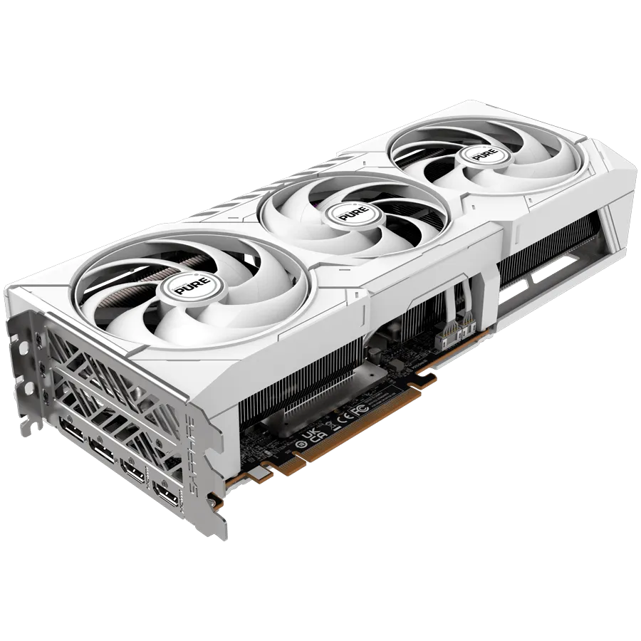 SAPPHIRE PURE AMD RADEON RX 9070 XT GAMING OC 16GB DUAL HDMI / DUAL DP — фото 2