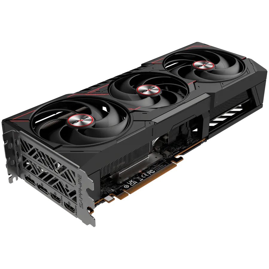 SAPPHIRE PULSE AMD RADEON RX 9070 XT GAMING 16GB DUAL HDMI / DUAL DP — фото 2