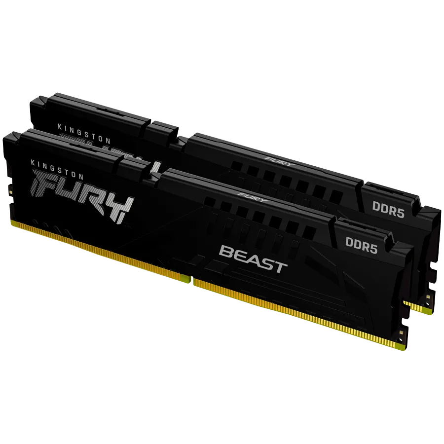 Kingston 64GB 6000MT/s DDR5 CL30 DIMM (Kit of 2) FURY Beast Black EXPO