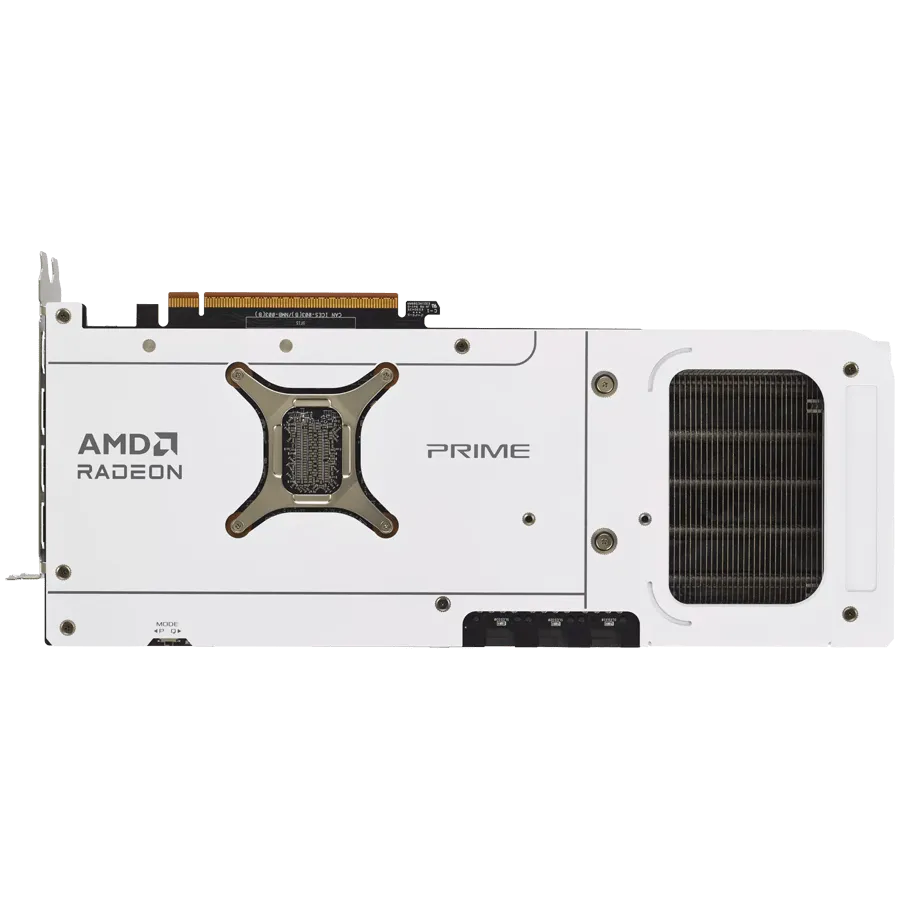 ASUS Video Card AMD Radeon RX 9070 XT White 16GB GDDR6 2220 / 3230 , 2048sp, 32 RT-core, 128 bit, 2.5 slots, 8 pin, HDMI, DisplayPort. — фото 5