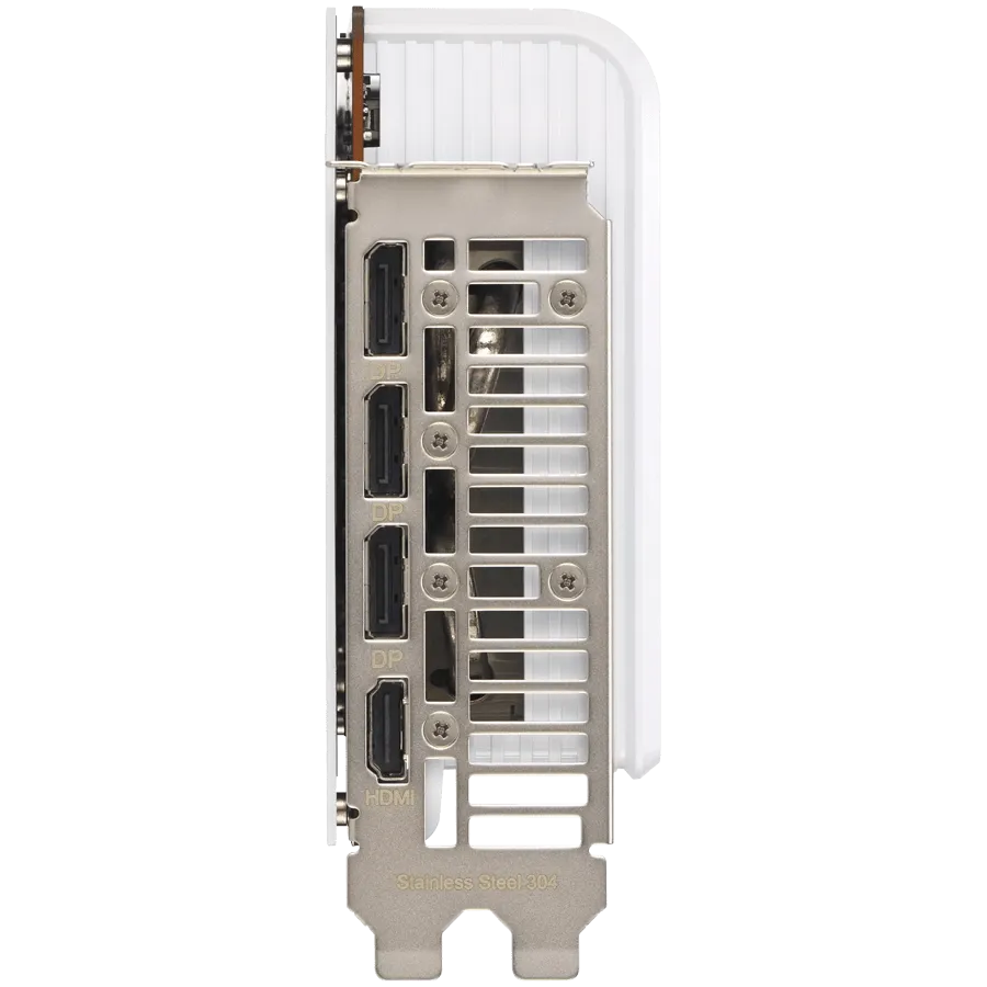 ASUS Video Card AMD Radeon RX 9070 XT White 16GB GDDR6 2220 / 3230 , 2048sp, 32 RT-core, 128 bit, 2.5 slots, 8 pin, HDMI, DisplayPort. — фото 6