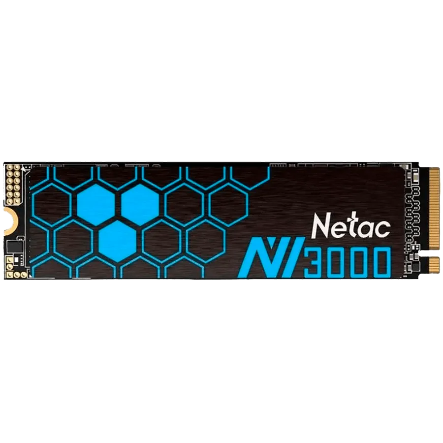Netac NV3000 PCIe 3 x4 M.2 2280 NVMe 3D NAND SSD 250GB, R/W up to 3000/1400MB/s, with heat sink