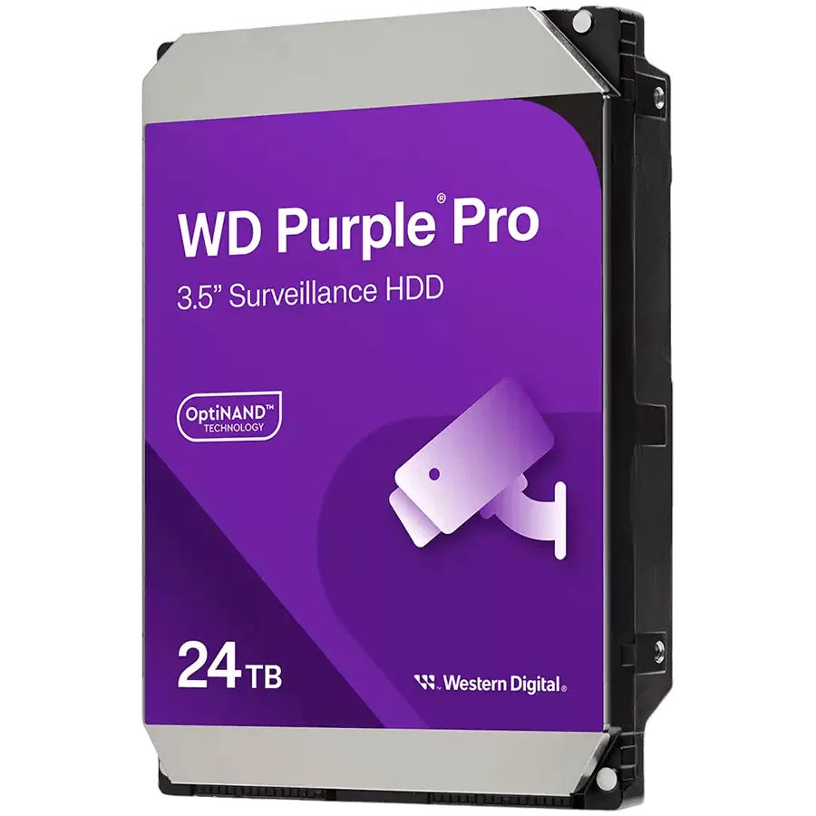 HDD AV WD Purple Pro (3.5'', 24TB, 512MB, 7200 RPM, SATA 6 Gb/s)