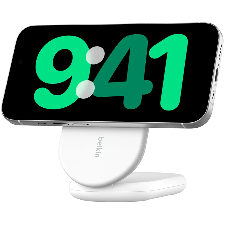 BELKIN Qi2 15w Magnetic Stand, White — фото 6