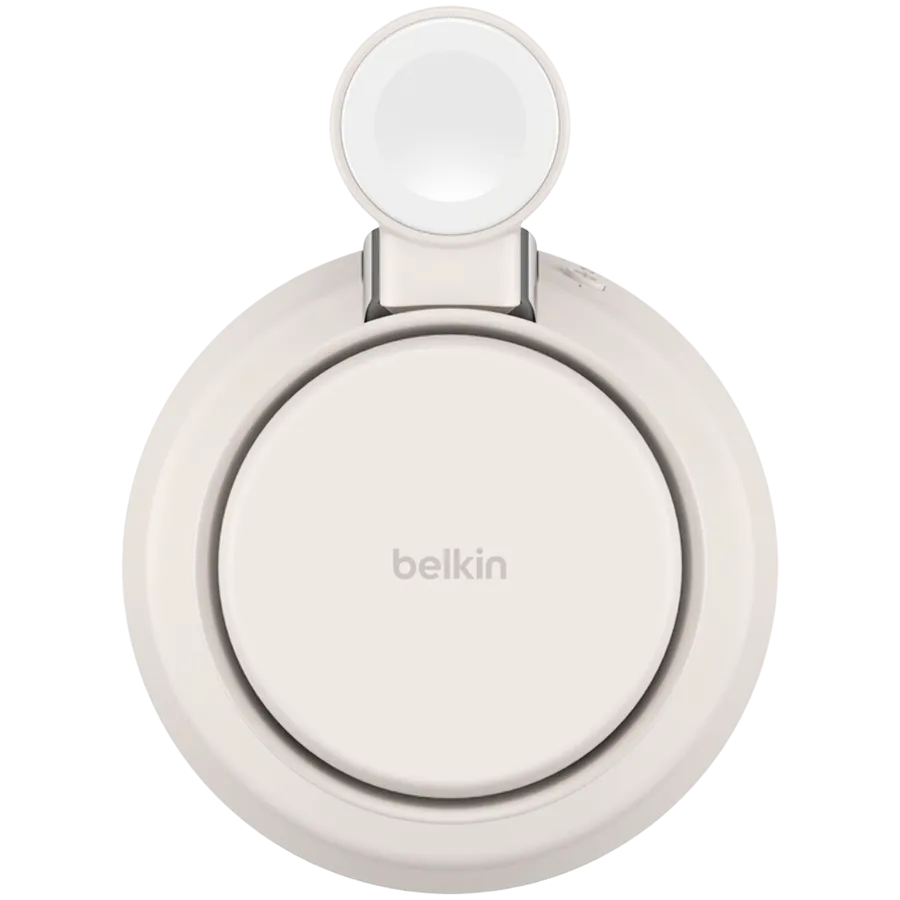 BELKIN 25w QI2 3-IN-1 Wireless Charging Stand, Sand — фото 5