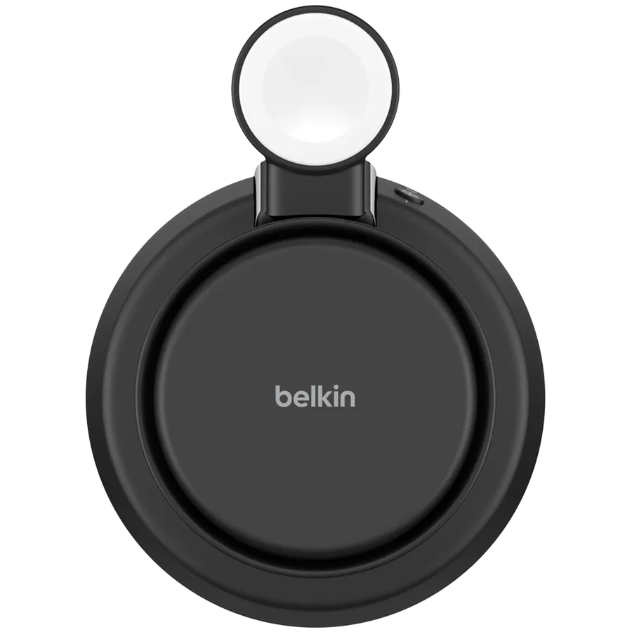 BELKIN 25w QI2 3-IN-1 Wireless Charging Stand, Black — фото 5