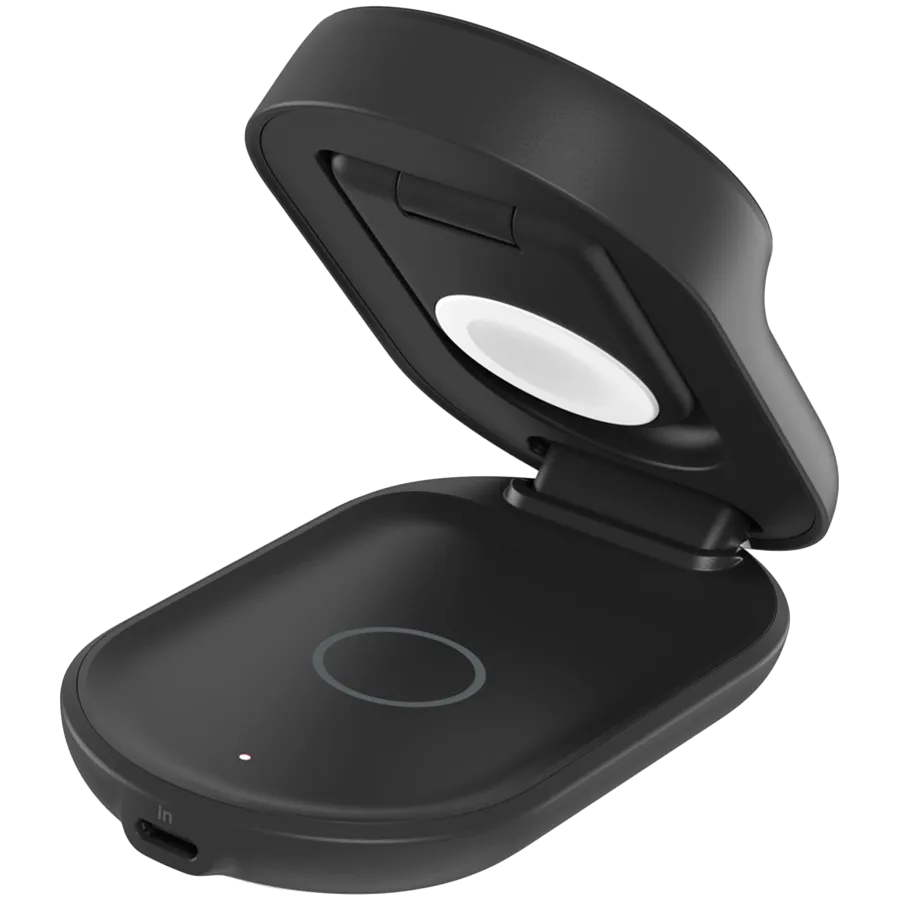 BELKIN 25w Qi2 3-IN-1 Foldable Charger, Black — фото 3
