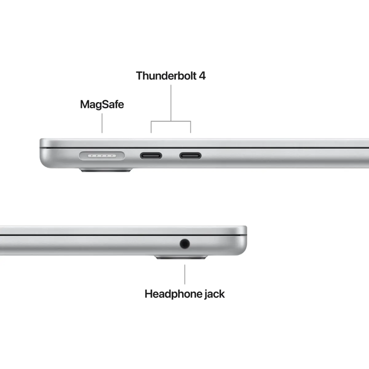 13-inch MacBook Air: Apple M5 chip with 10-core CPU and 10-core GPU, 16GB, 1TB SSD - Silver,Model A3449 — фото 11