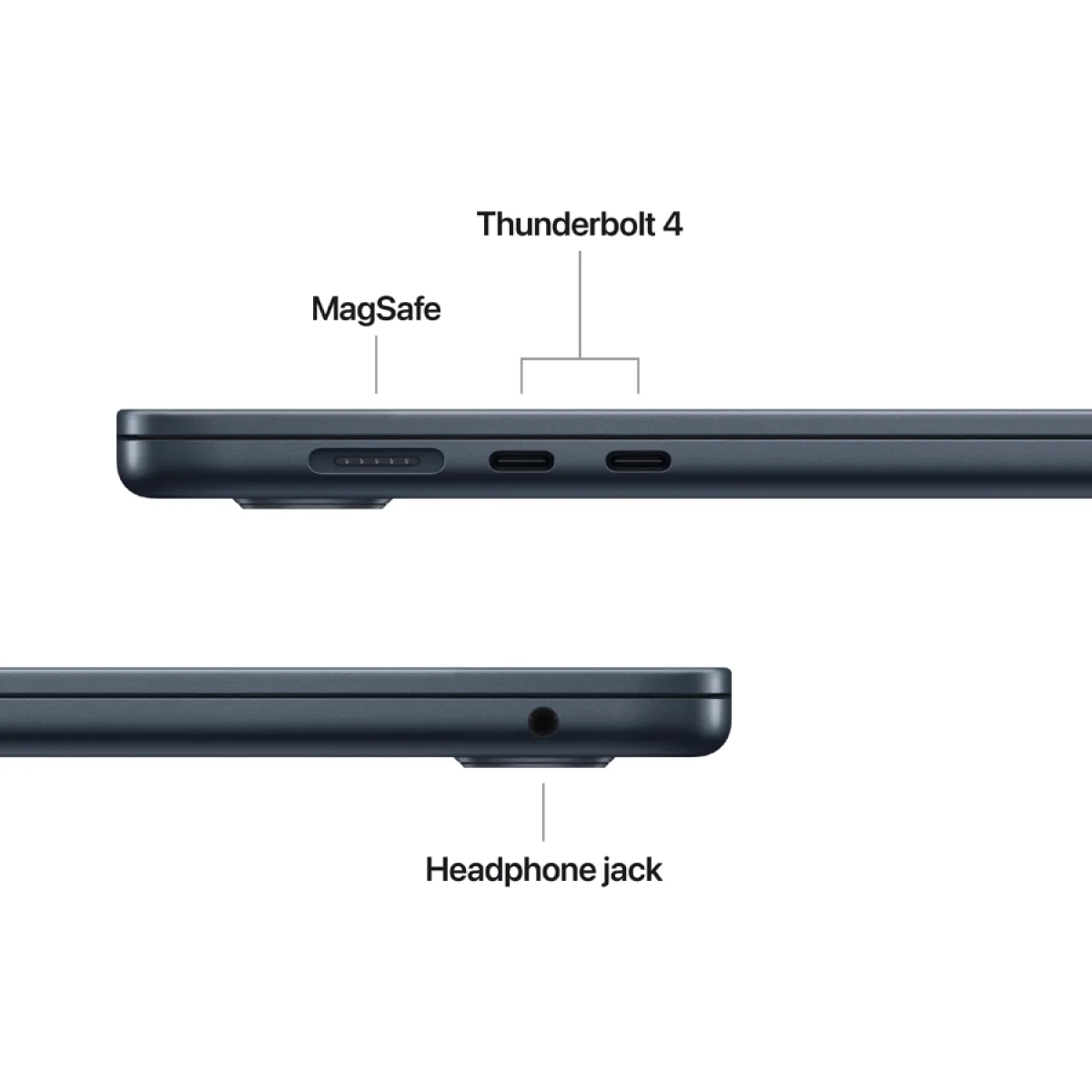 15-inch MacBook Air: Apple M5 chip with 10-core CPU and 10-core GPU, 16GB, 1TB SSD - Midnight,Model A3448 — фото 11