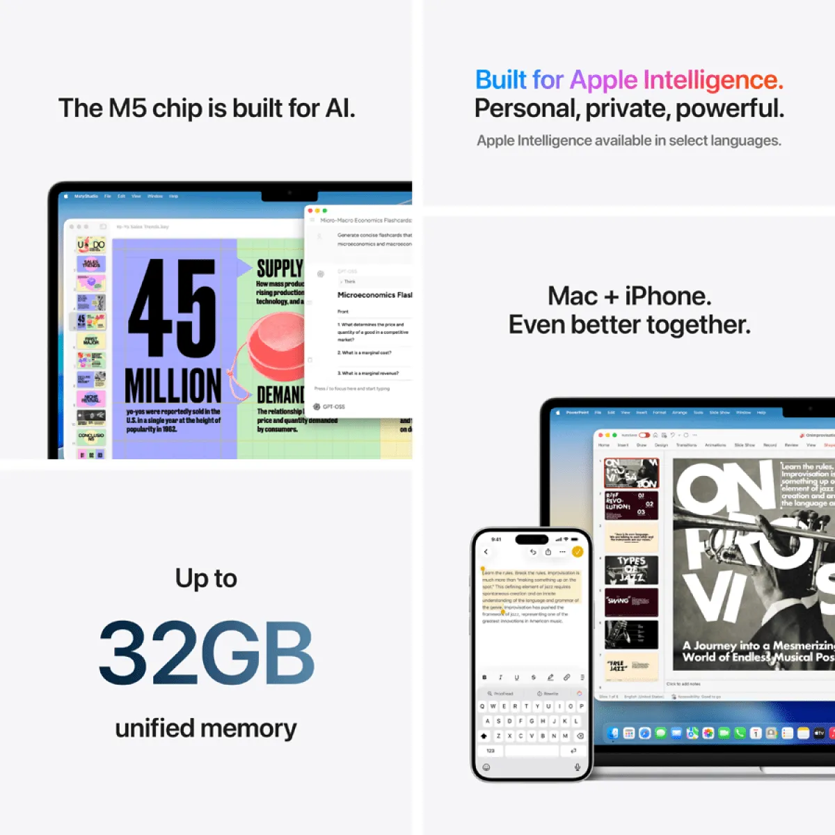 15-inch MacBook Air: Apple M5 chip with 10-core CPU and 10-core GPU, 16GB, 1TB SSD - Midnight,Model A3448 — фото 15