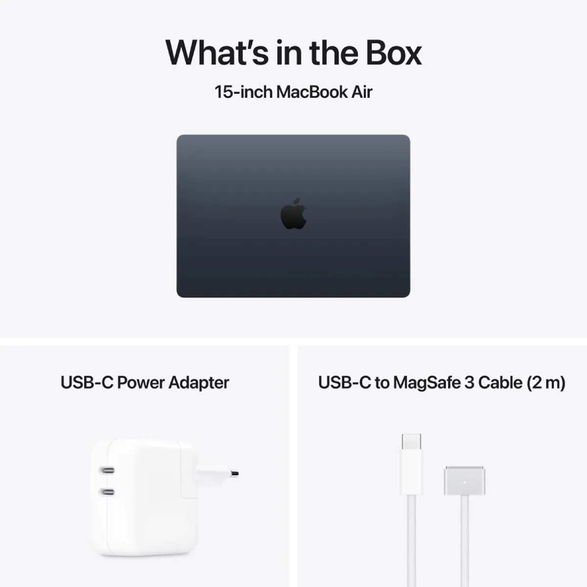15-inch MacBook Air: Apple M5 chip with 10-core CPU and 10-core GPU, 16GB, 1TB SSD - Midnight,Model A3448 — фото 18