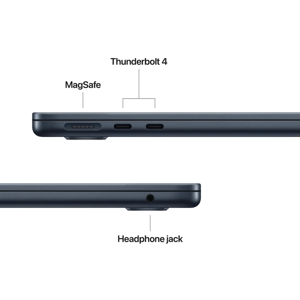 13-inch MacBook Air: Apple M5 chip with 10-core CPU and 10-core GPU, 24GB, 1TB SSD - Midnight,Model A3449 — фото 12
