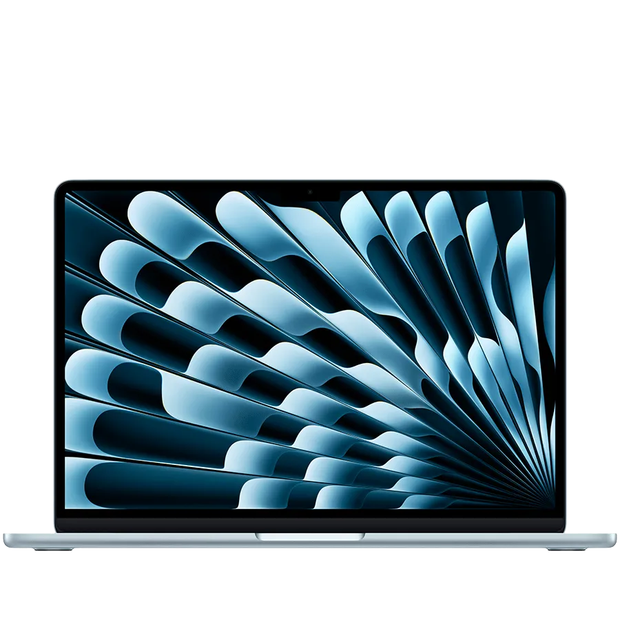 13-inch MacBook Air: Apple M5 chip with 10-core CPU and 10-core GPU, 24GB, 1TB SSD - Sky Blue,Model A3449