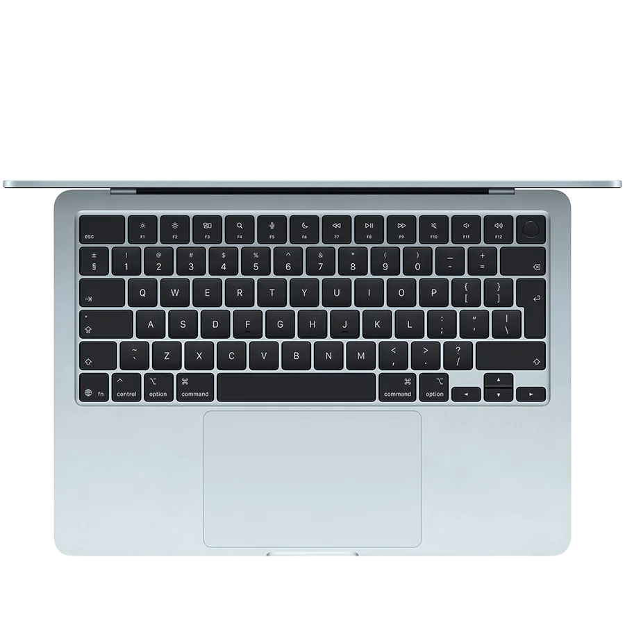 13-inch MacBook Air: Apple M5 chip with 10-core CPU and 10-core GPU, 24GB, 1TB SSD - Sky Blue,Model A3449 — фото 2