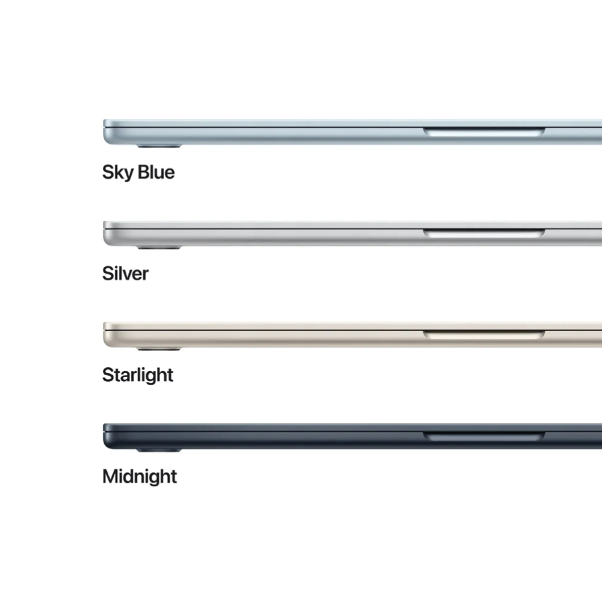 15-inch MacBook Air: Apple M5 chip with 10-core CPU and 10-core GPU, 16GB, 512GB SSD - Sky Blue,Model A3448 — фото 5