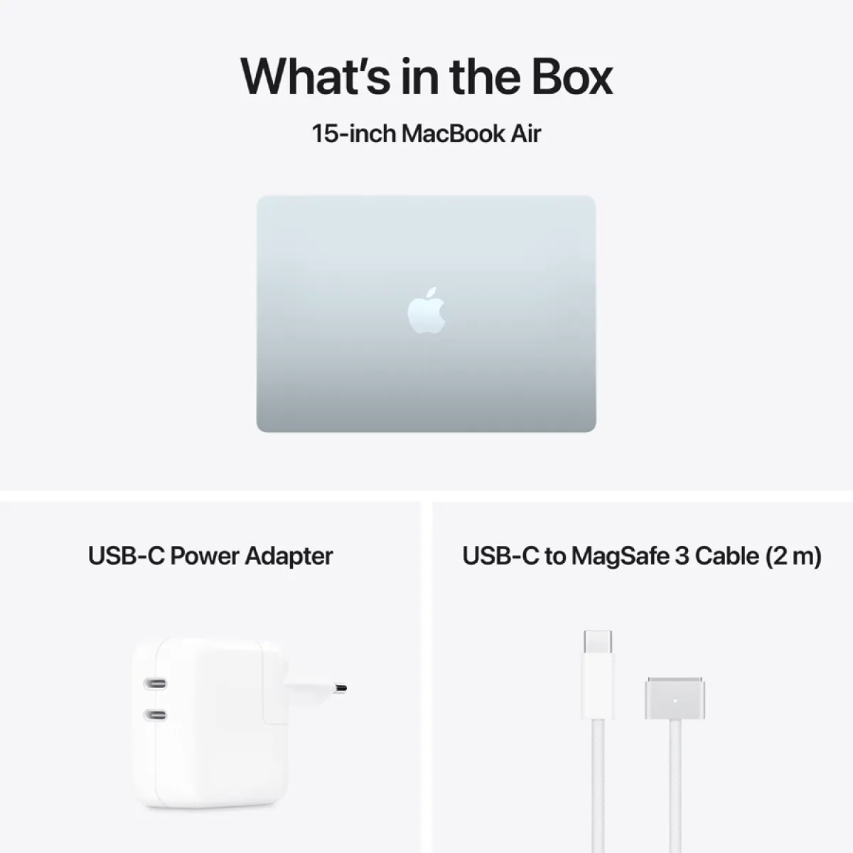 15-inch MacBook Air: Apple M5 chip with 10-core CPU and 10-core GPU, 16GB, 512GB SSD - Sky Blue,Model A3448 — фото 17