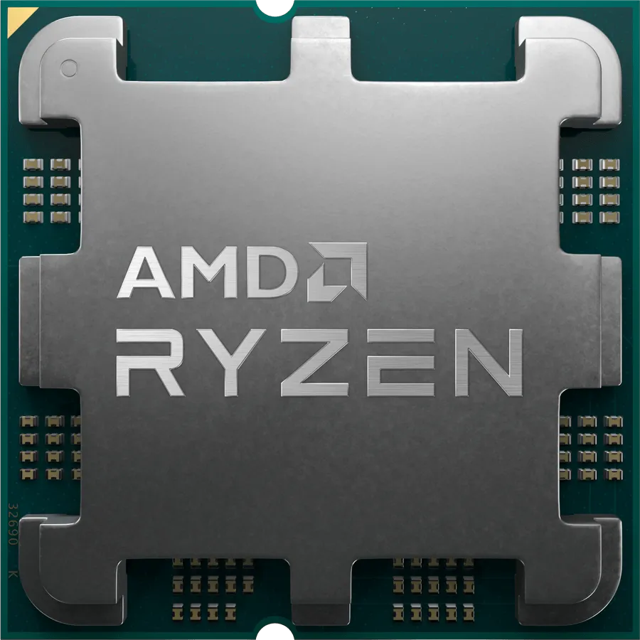 AMD CPU Desktop Ryzen 5 6C/12T 7500X3D (4.5GHz,102MB,65W,AM5) tray, with Radeon Graphics