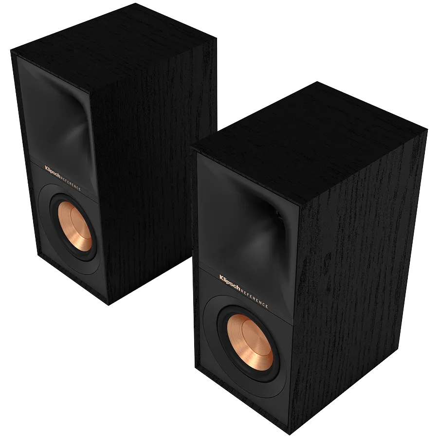 Klipsch Reference R-40M Bookshelf Speakers, Black, Pair — фото 3