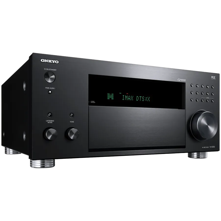 Onkyo TX-RZ50 9.2 -Channel AV Receiver, 180 W/Ch / 6 ohms, Dirac Live, THX® Certified, DTS:X, 8K/4K Ultra HD, Works with Sonos, Black — фото 2