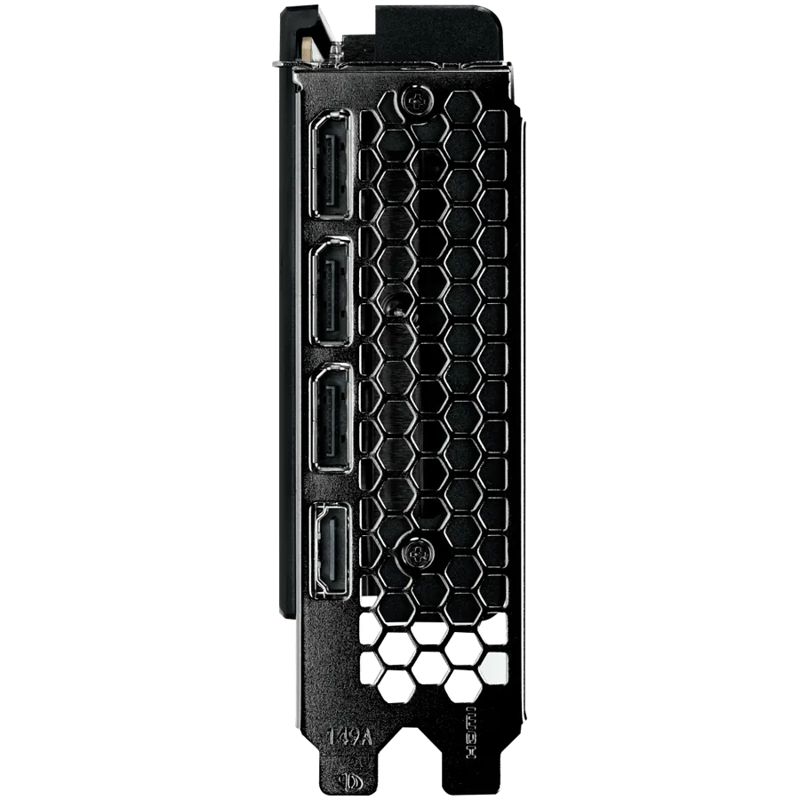 Gainward GeForce RTX 5060Ti Python III 16GB GDDR7 128 bit, 1x HDMI 2.1b, 3x DP 2.1b, 3 Fan, 1x 8-pin pwr connector, 600W, 291.9 x 116.5 x 41.3 mm, NE7506T019T1-GB2061T — фото 5