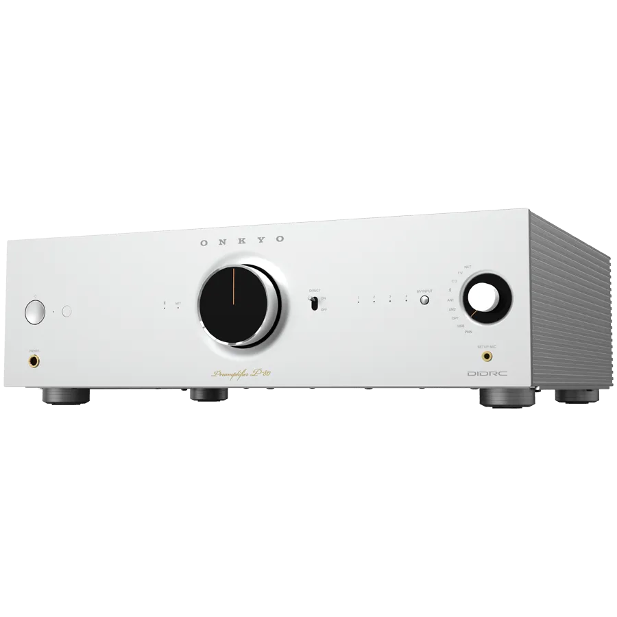 Onkyo Icon Series P-80 Network Preamplifier, Silver — фото 2