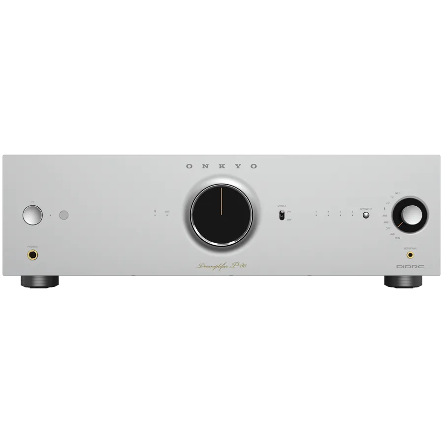 Onkyo Icon Series P-80 Network Preamplifier, Silver