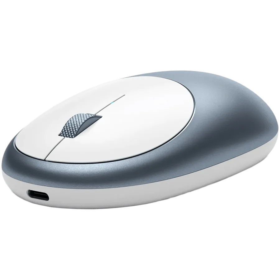 SATECHI M1 Bluetooth Wireless Mouse - Blue — фото 3