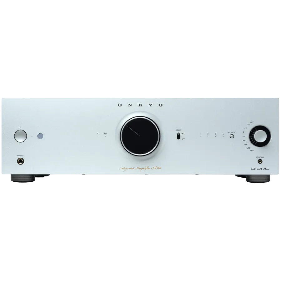 Onkyo Icon Series A-50 Network Integrated Amplifier, Silver